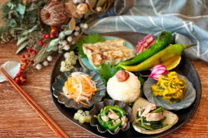 包まない棒餃子のワンプレート手作りランチ