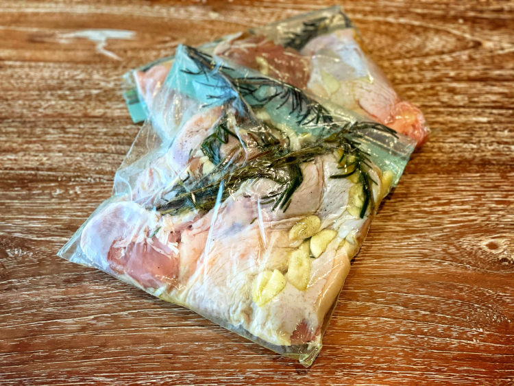 「Re･De Pot（リデポット）」で「鶏肉のコンフィ」