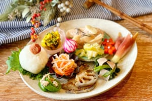 寺岡有機農場とredepotを使った手作りランチ