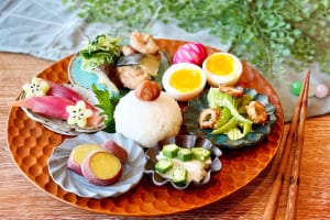野菜尽くしの手作りワンプレート