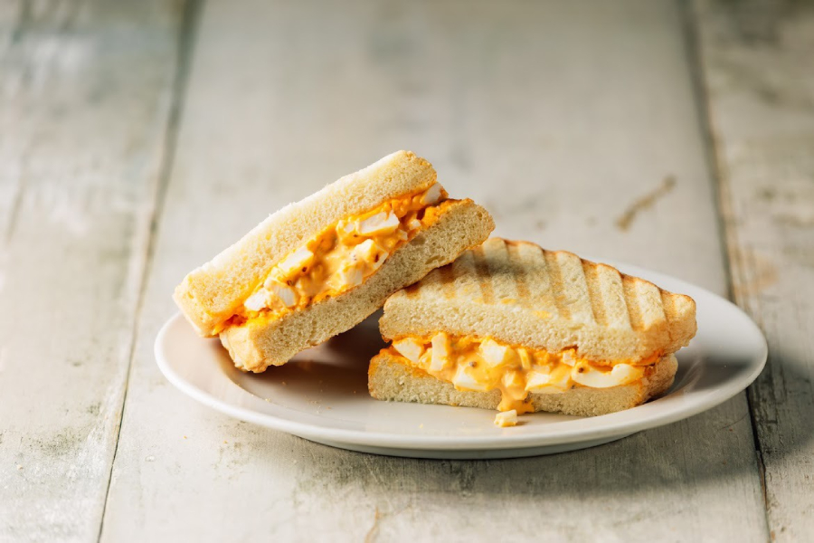 「Tameals 品川店」の「エッグサンドセット」