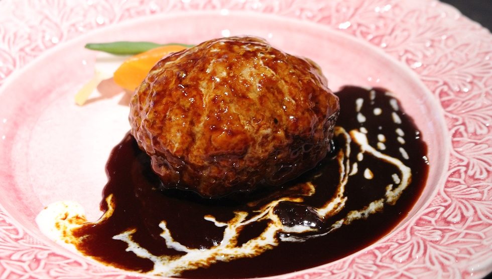 『Bistro Roven』ハンバーグ