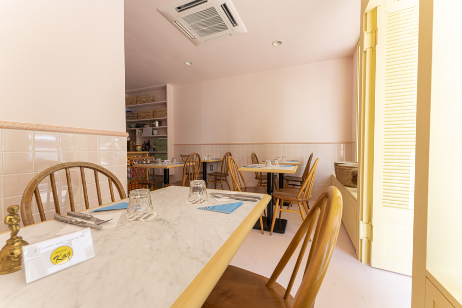 「WORLD BREAKFAST ALLDAY 銀座店」の店内