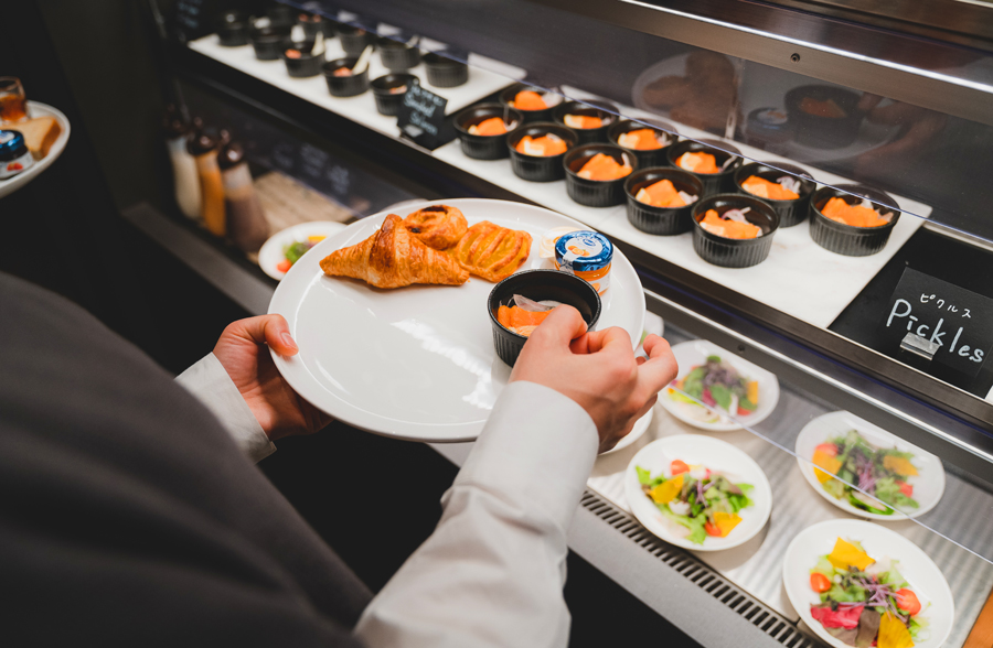 「AC Kitchen（エーシーキッチン）」の朝食ビュッフェ