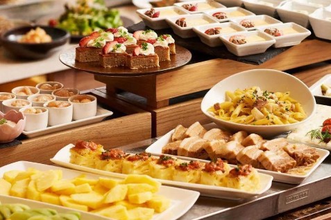 「SAKURA 銀座店」の朝食ビュッフェ