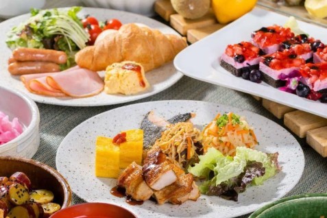「SAKURA 銀座店」の朝食ビュッフェ