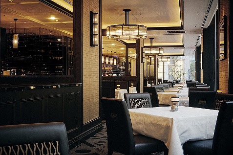 『Morton's The Steakhouse 丸の内 』の店内