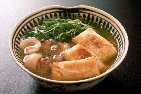 「道頓堀 今井 本店」のうどん例