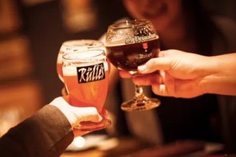 『ブラッスリー ムー』のビール
