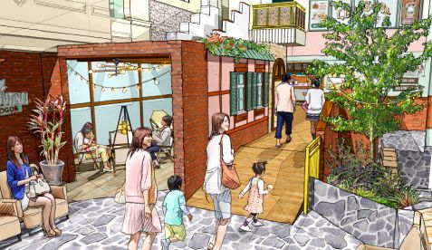 「LOGOS CAFE & BBQ STADIUM ATC店」