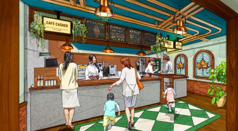 「LOGOS CAFE & BBQ STADIUM ATC店」