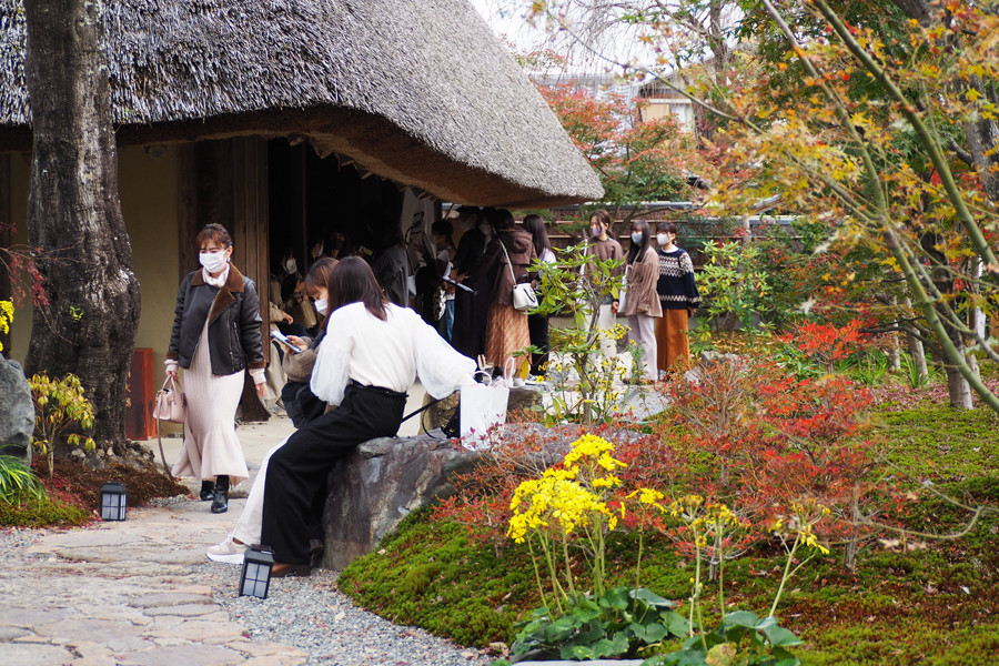 『パンとエスプレッソと嵐山庭園』外観イメージ
