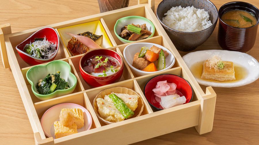『SHARI東銀座』のモーニング例