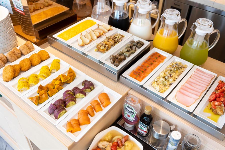 「ホテル1899東京」の朝食例