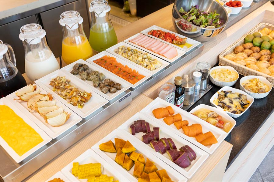 「ホテル1899東京」の朝食例