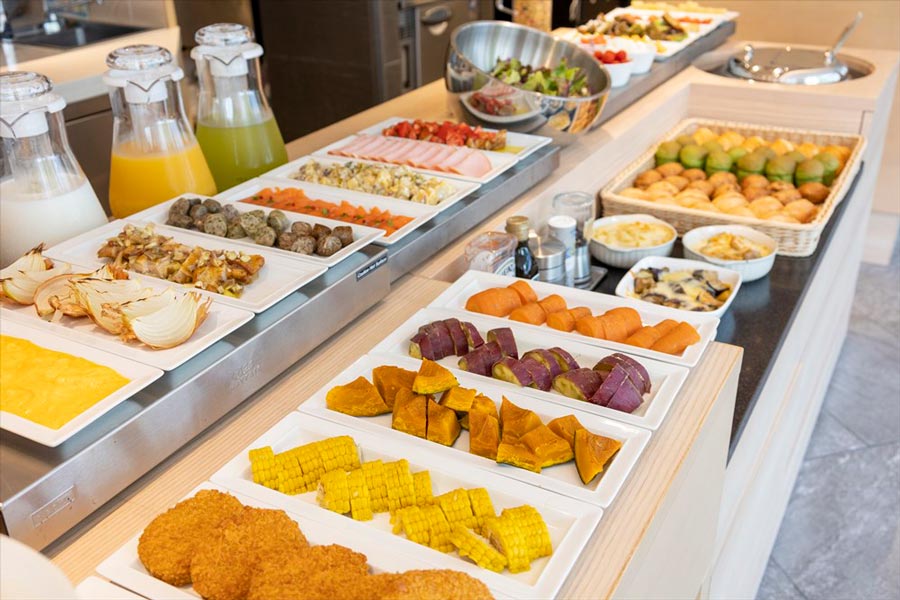 「ホテル1899東京」の朝食例