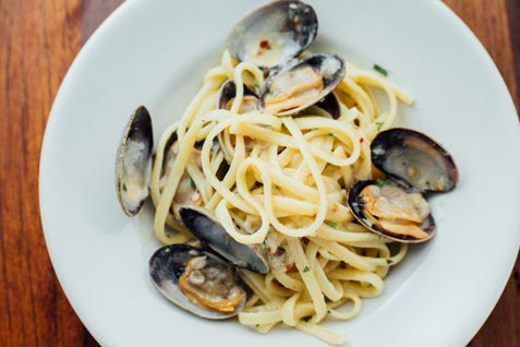 『PESCHERIA（ペスケリア）』のパスタ