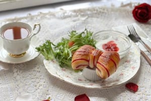 「リボンのクロワッサン モーニングセット」