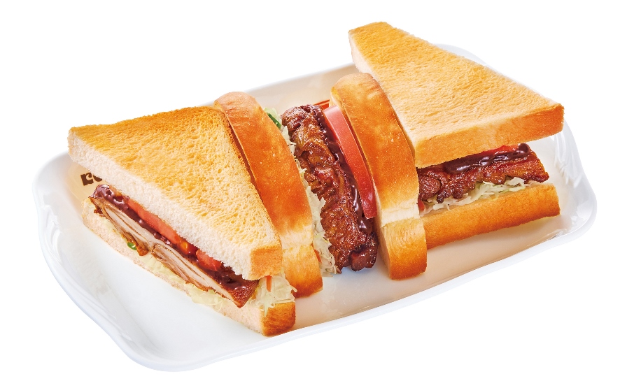 「タンドリーチキンホットサンド」